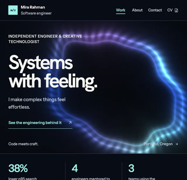 Spectral website preview